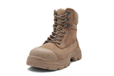 Blundstone RotoFlex Stone water-resistant nubuck 150mm zip sided safety boot 9063 (7655385956397)