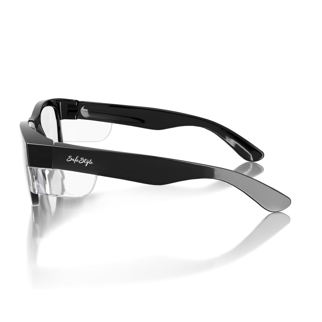 Classics Black Frame Clear UV400 (CBC100) (7392999276589)