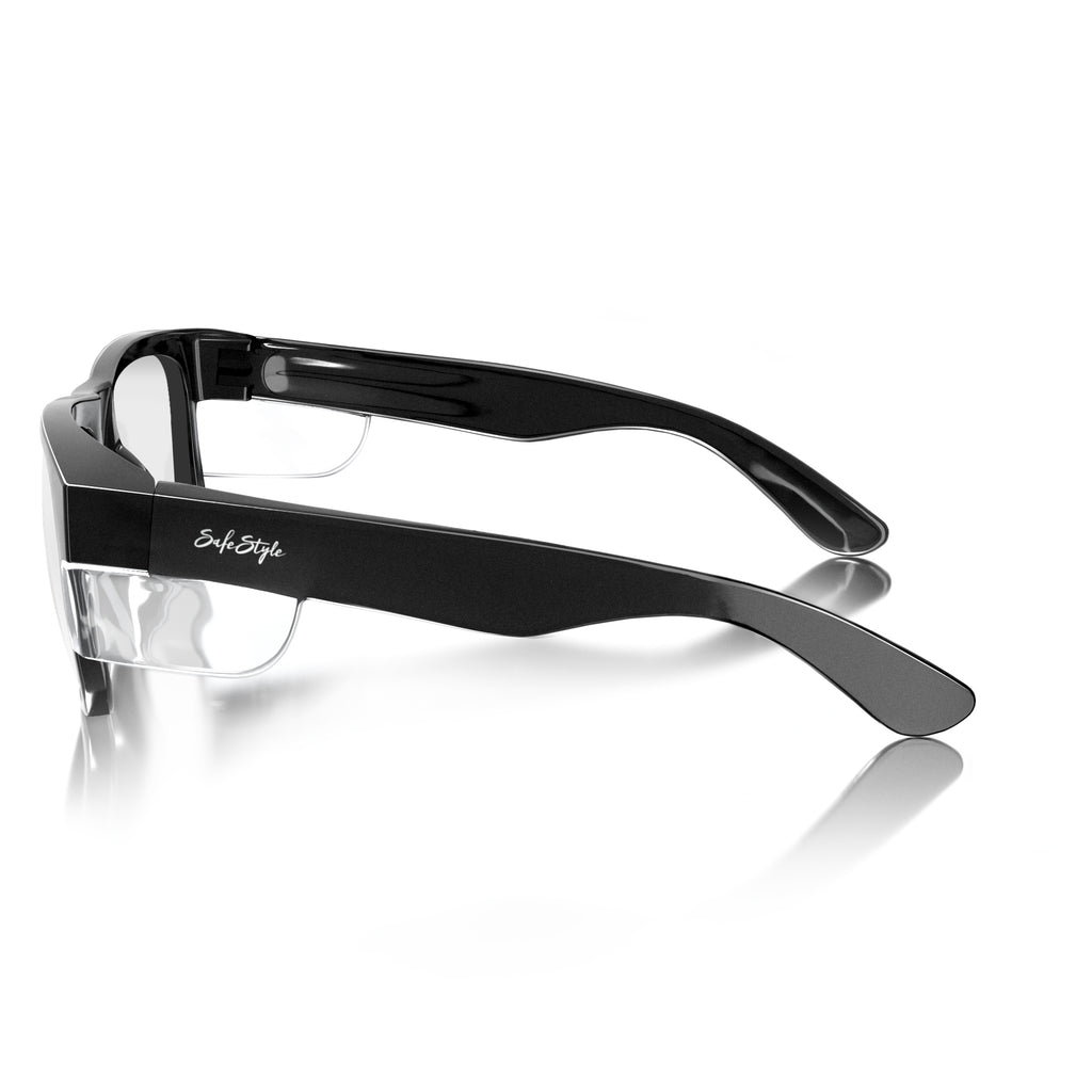 Fusions Black Frame Clear UV400 (FBC100) (7393000357933)