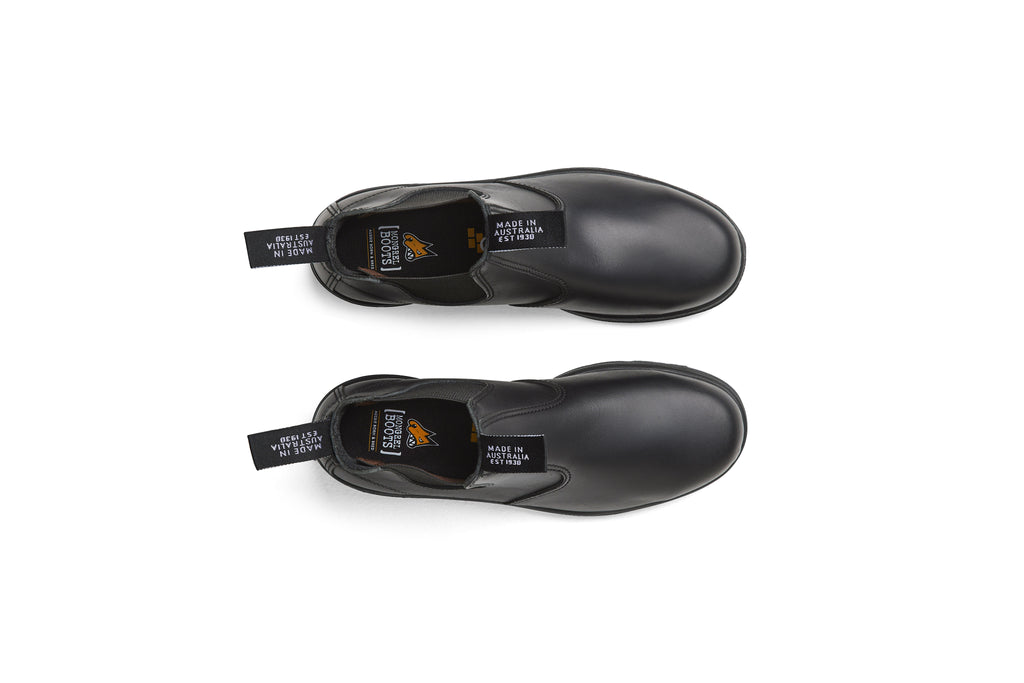 Mongrel K9 Black Elastic Sided Boot - Non Safety K91020 (7503904604205)