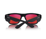 Safe Style Fusions Matte Black Frame/Mirror Red Polarised UV400 (FMBRP100) (7734353592365)