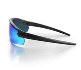 Safe Style Phantoms Matte Black Frame Reflectors Blue Lens (PHMBBT100) (7662888484909)
