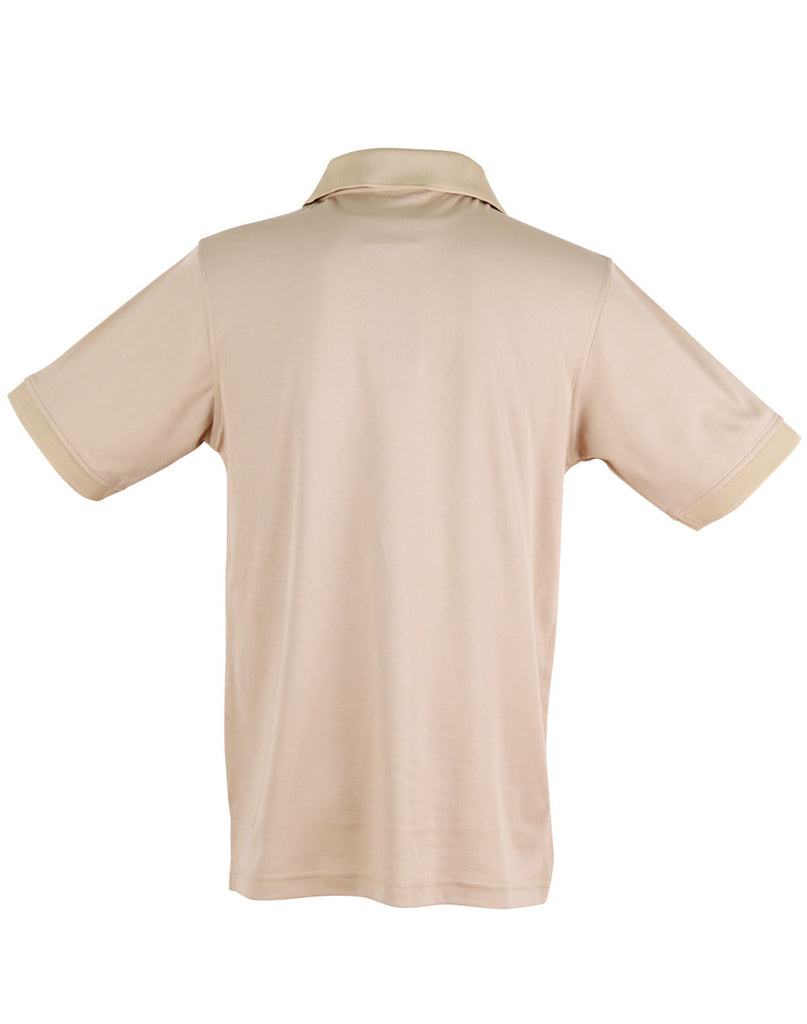 Winning Spirit Mens Cotton Back Truedry Short Sleeve Polo PS33 (7484246229037)