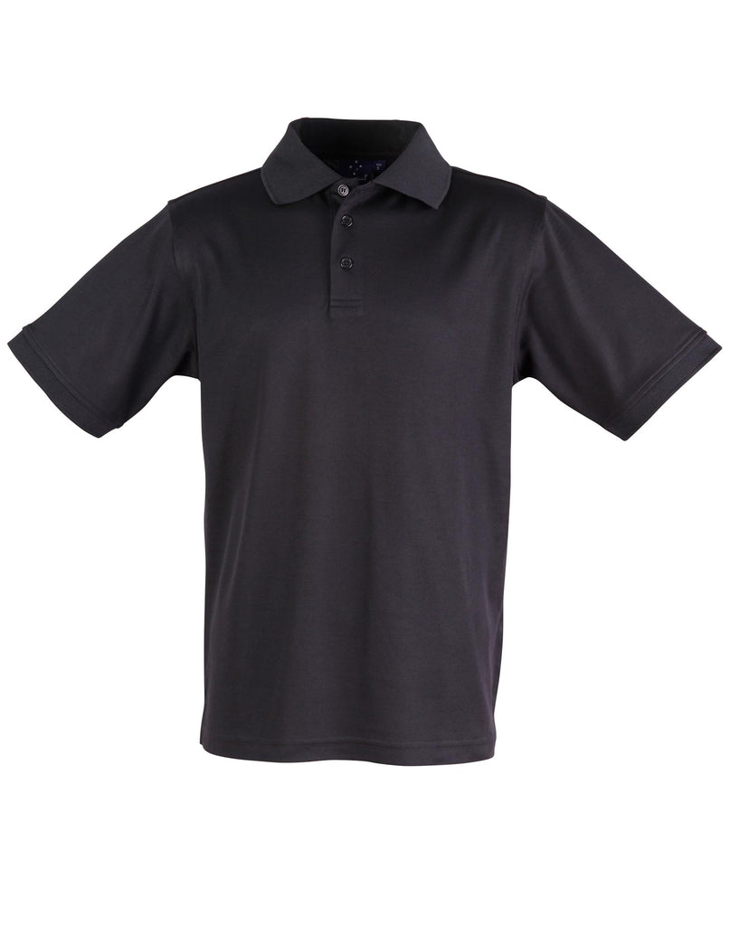 Winning Spirit Mens Cotton Back Truedry Short Sleeve Polo PS33 (7484246229037)