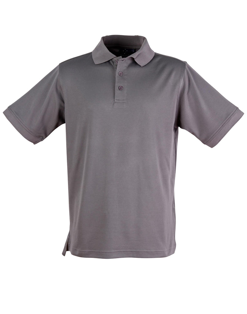 Winning Spirit Mens Cotton Back Truedry Short Sleeve Polo PS33 (7484246229037)