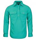 Ladies Pilbara Closed Front Long Sleeve Shirt RM300CF (7700573192237)