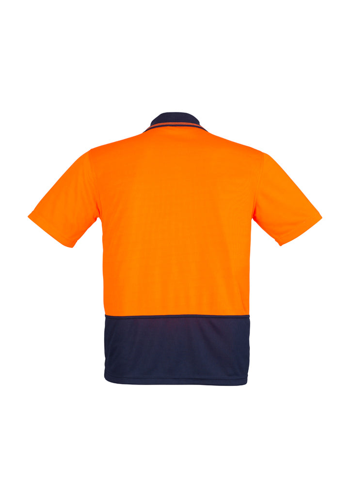 Unisex Hi Vis Basic Spliced S/S Polo ZH231 (7478779707437)