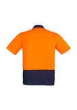 Unisex Hi Vis Basic Spliced S/S Polo ZH231 (7478779707437)