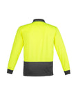 Unisex Hi Vis Basic Spliced L/S Polo ZH232 (7478779772973)