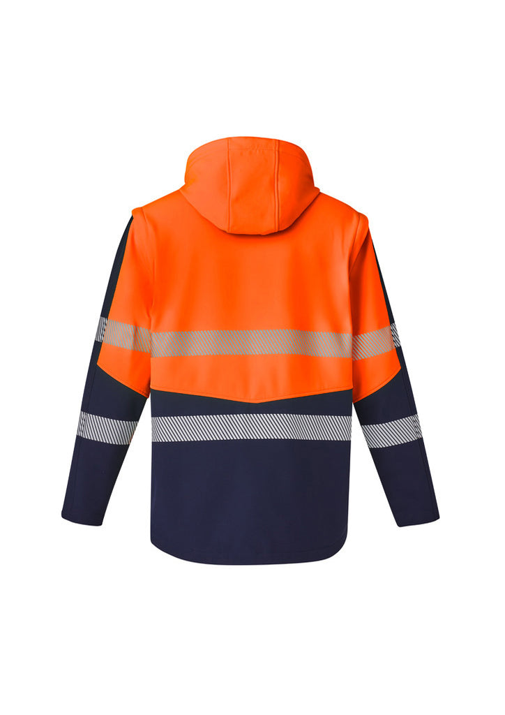Unisex Streetworx 2 in 1 Stretch Softshell Taped Jacket ZJ453 (7478779805741)