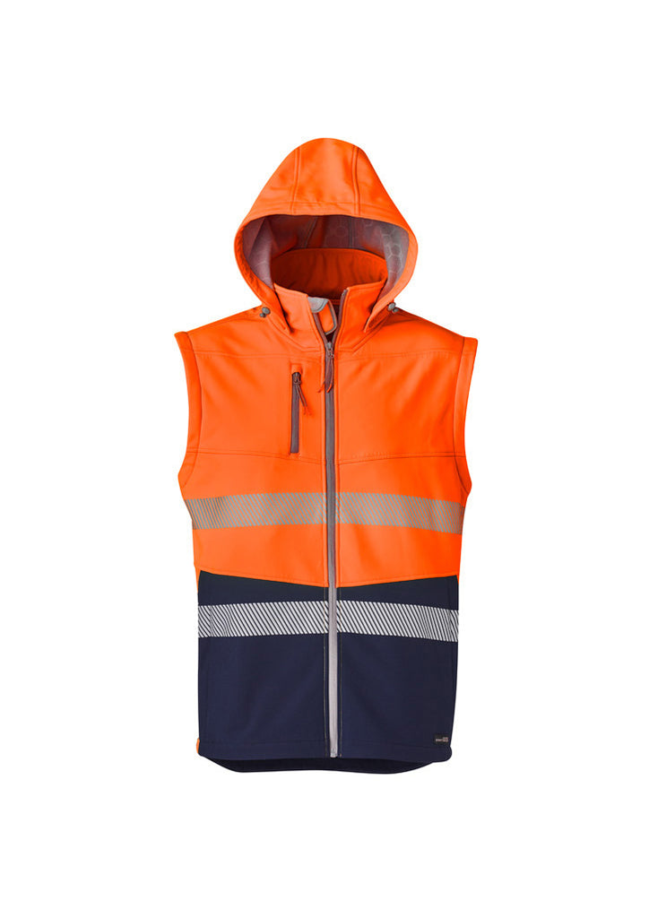 Unisex Streetworx 2 in 1 Stretch Softshell Taped Jacket ZJ453 (7478779805741)