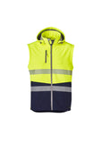 Unisex Streetworx 2 in 1 Stretch Softshell Taped Jacket ZJ453 (7478779805741)