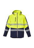 Unisex Streetworx 2 in 1 Stretch Softshell Taped Jacket ZJ453 (7478779805741)