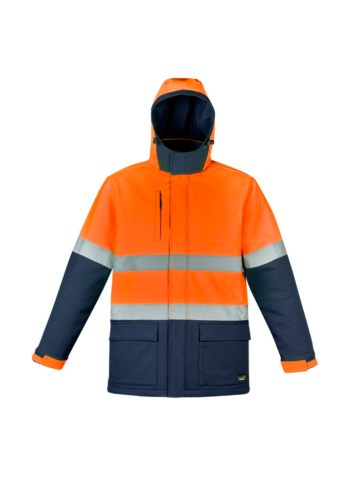 Syzmik Unisex Hi Vis Antarctic Softshell Taped Jacket ZJ553 - #1 Workwear  Store