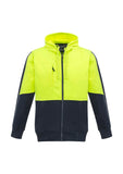 Unisex Hi Vis Full Zip Hoodie ZT485 (7478779740205)