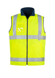 Mens Hi Vis Waterproof Lightweight Vest ZV358 (7478779674669)