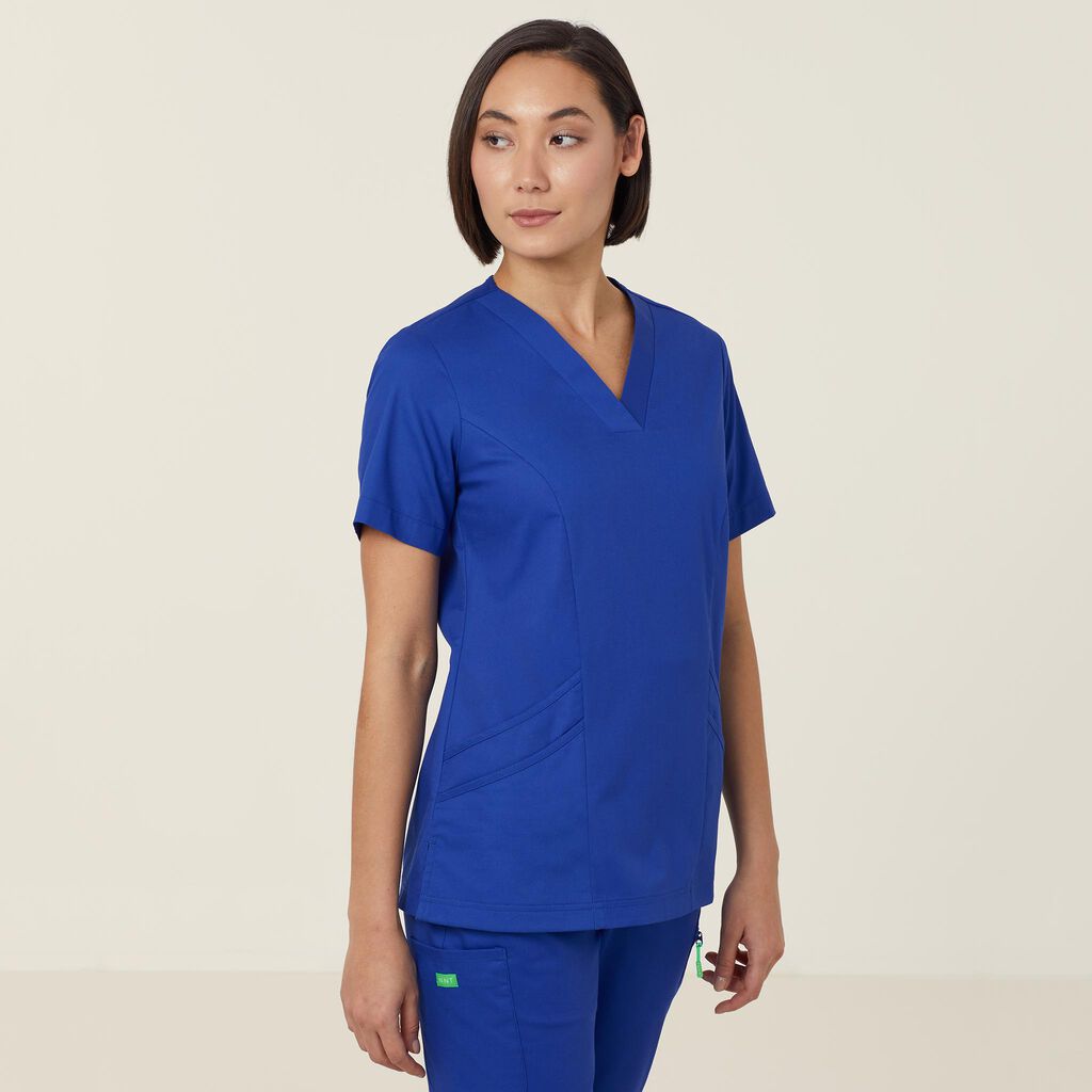 NNT Womens Next-Gen Antibacterial Florence Scrub Top CATULM (7667146719277)