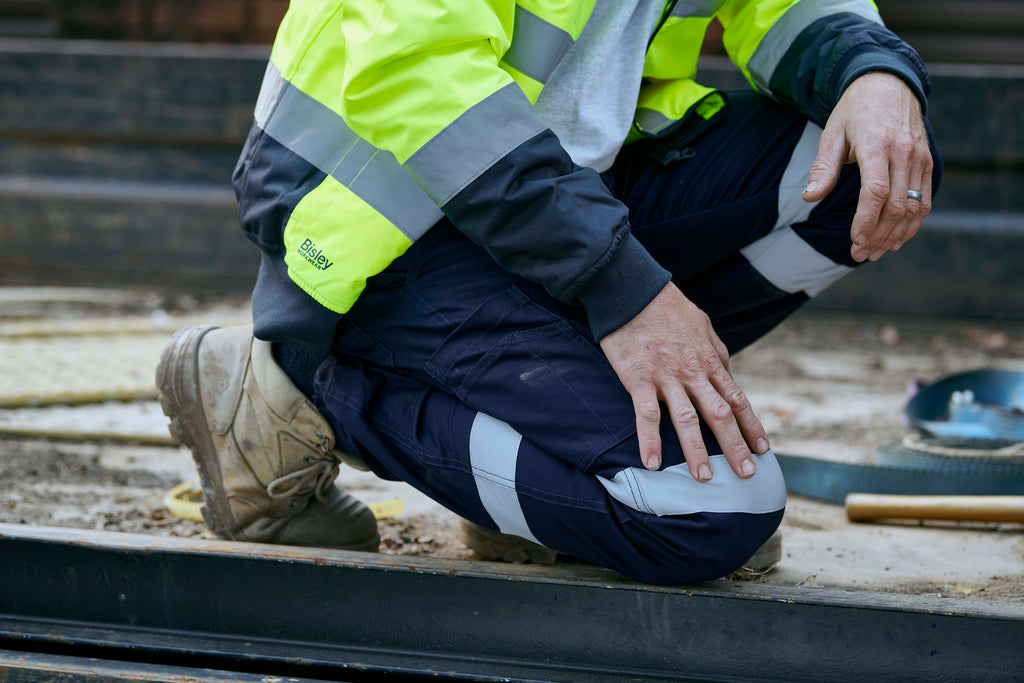 Taped Biomotion Stretch Cotton Drill Cargo Pants (6544315023405)