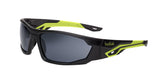 MERCURO Yellow / Black Temples Platinum AS/AF Smoke Lens (6544310730797)