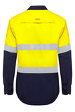 Hi Vis Two Tone Vented LS Shirt with Tape (5200181067821)