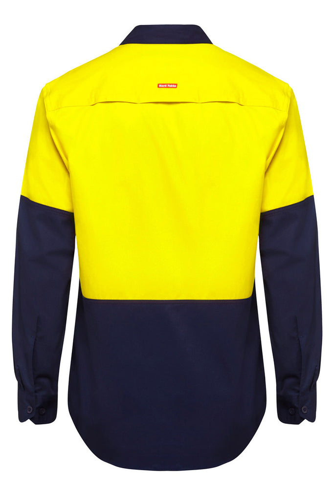 Hi Vis Two Tone Vented LS Shirt (5200170909741)
