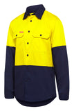 Hi Vis Two Tone Vented LS Shirt (5200170909741)