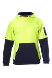 Hi Vis Two Tone Brushed Fleece Hoodie (5200177201197)