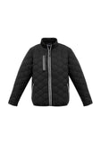 Unisex Hi Vis Hexagonal Puffer Jacket (6661552767021)