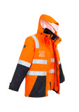 Mens Hi Vis 4 In 1 Waterproof Jacket (5220739809325)