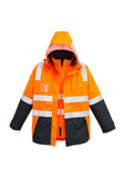 Mens Hi Vis 4 In 1 Waterproof Jacket (5220739809325)