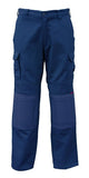 Navy Cotton Drill Pants With Inbuilt Kneepads (5200170385453)