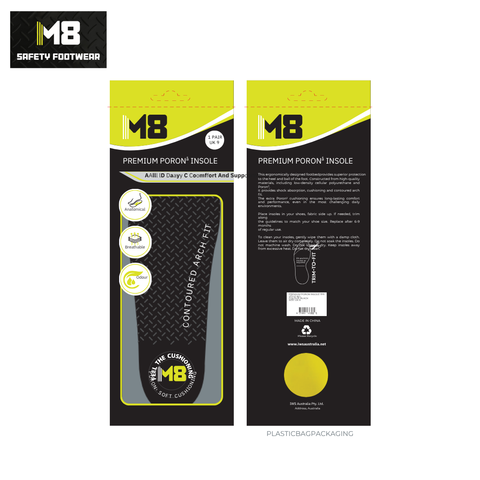 M8 PORON Premium Insole 1 PR M8A3001