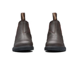Brown Herringbone Elastic Side Boot - V Cut Kids 630 (8014735933485)