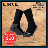 GRVL All Terrain Wool 5 Pack Socks GRVL-S1 (7920353181741)