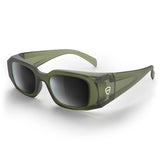 Safestyle Auras Matte Moss Green Frame Grey Polarised Lens SPAU1-003