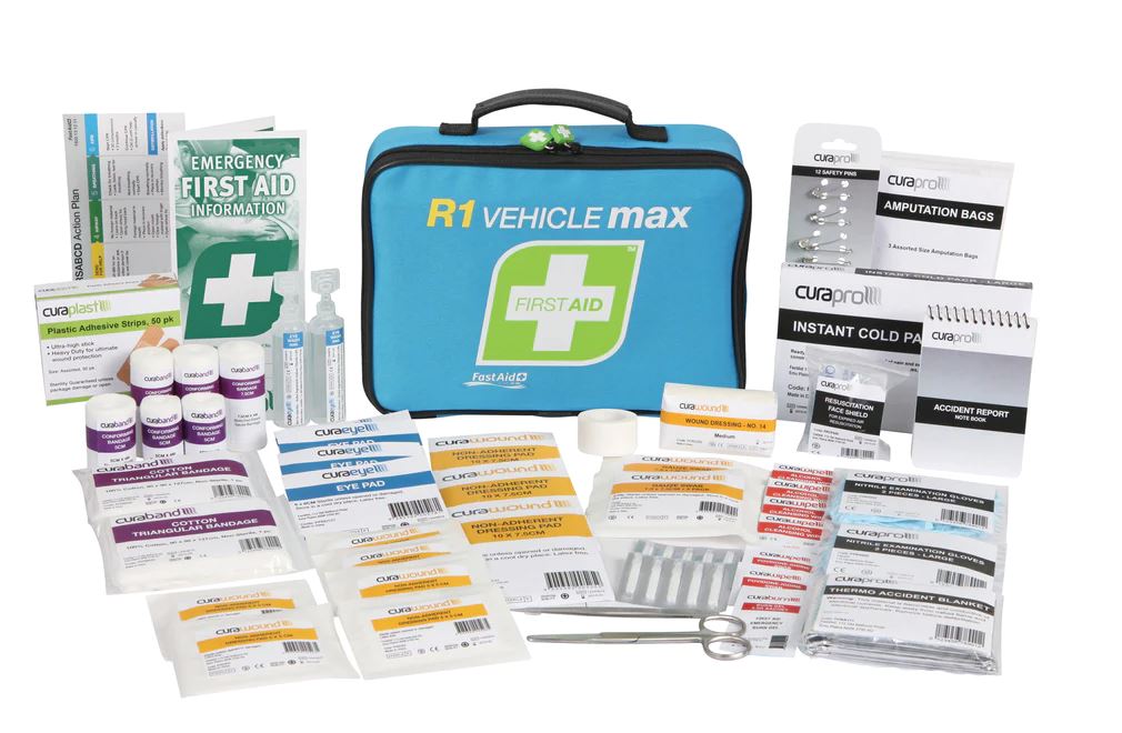 Fastaid First Aid Kit R1 Vehicle max Soft Pack FAR1V30 (7667156025389)