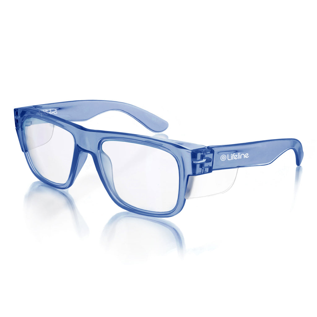 Fusions Blue Frame Clear UV400 (FBLUEC100) (7393001111597)