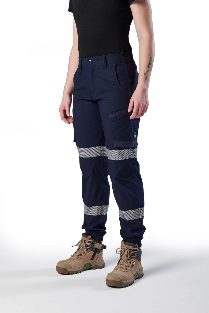 FXD WP-8W Womens Taped Cuffed Lightweight Ripstop Pant (7725456752685)