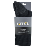 GRVL Hi Tourque Coolmax 2 Pack Socks GRVL-S4 (7920353280045)