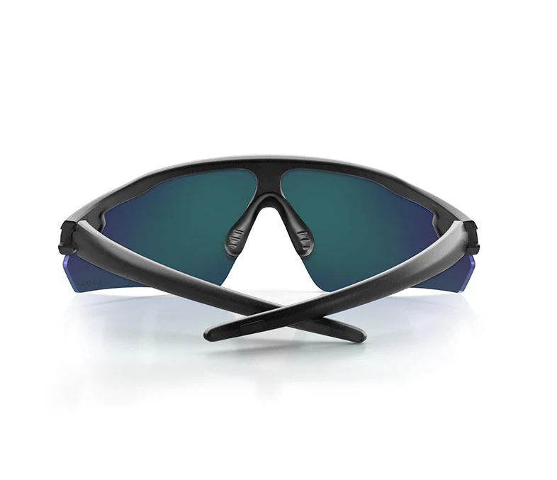 Safe Style Phantoms Matte Black Frame Reflectors Blue Lens (PHMBBT100) (7662888484909)