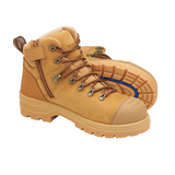 Blundstone Wheat nubuck water-resistant leather zip side safety boot 243 (8084226506797)