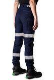 FXD WP-4WT Womens Reflective Stretch Cuffed Work Pant (7486199496749)