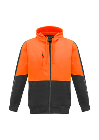 Unisex Hi Vis Full Zip Hoodie ZT485 (7478779740205)