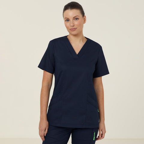 NNT Womens Next-Gen Antibacterial Florence Scrub Top CATULM (7667146719277)