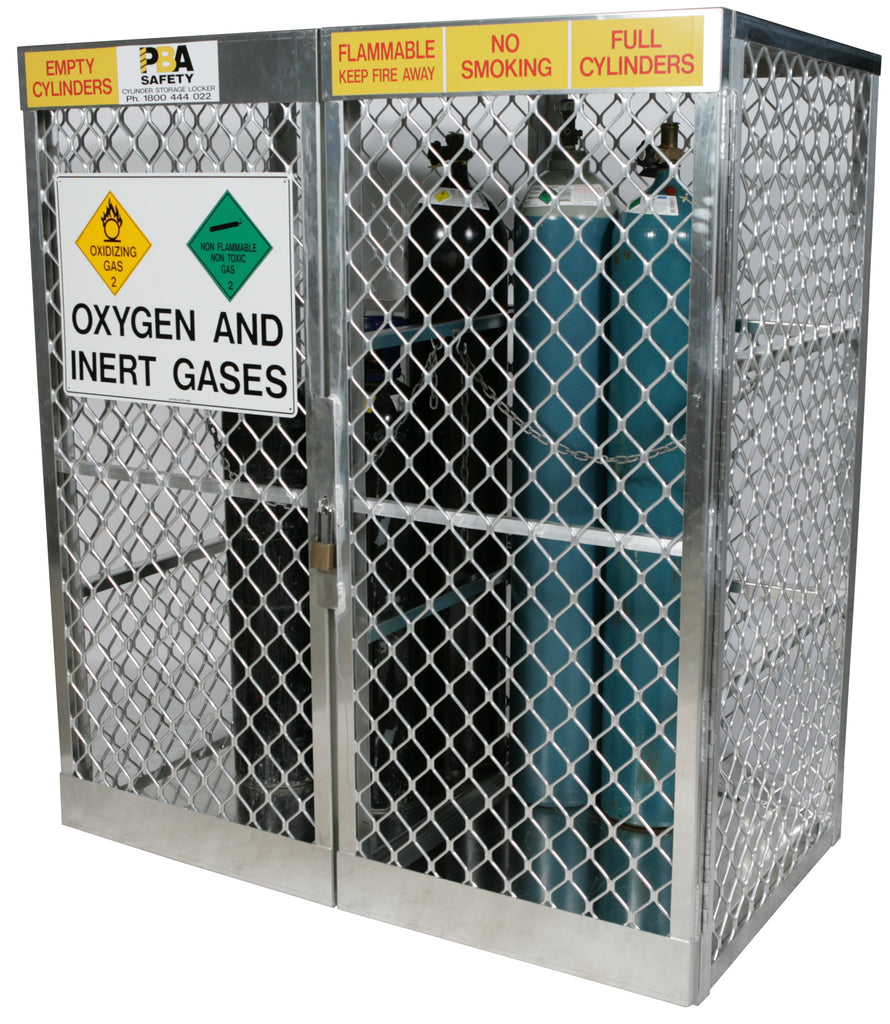 PBA Safety Cylinder Storage Cage for Compressed Gas (5200187293741)