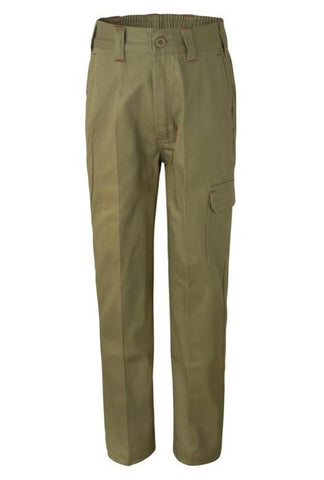 Kids Midweight Cargo Cotton Drill Trouser (5198739308589)