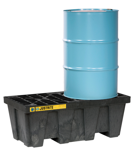 PBA Safety Spill Pallet 2 Drum In-line (5200183296045)