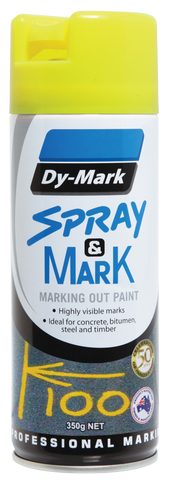 Spray & Mark Fluro Yellow 350g (5200169566253)