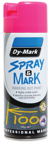 Spray & Mark Fluro Pink 350g (5200185655341)