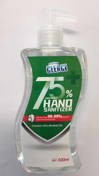 EXPIRED DISCOUNTED Cleace 75 Alcohol Instant Hand Sanitizer 500ml